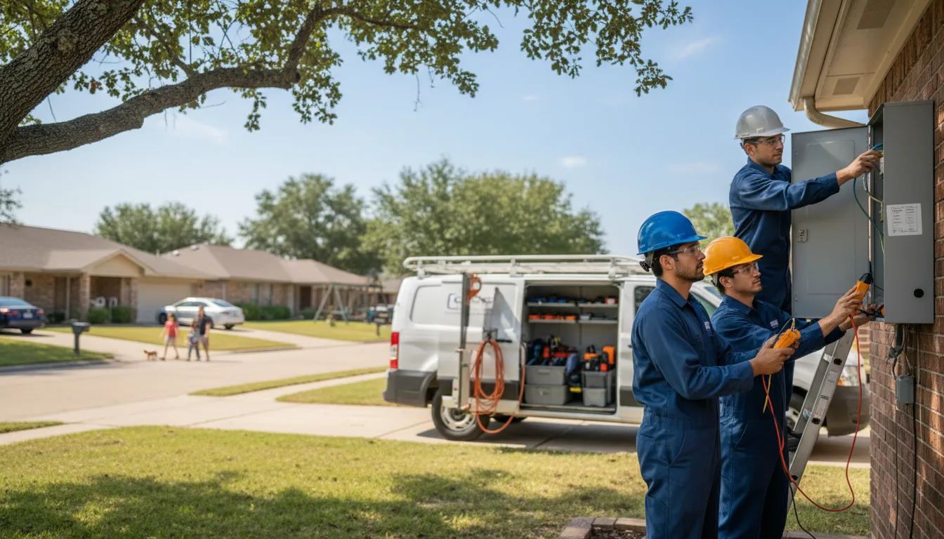 Certified electrician providing emergency electrical services in Sinking Spring, OH